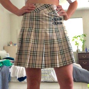 Plaid Skirt